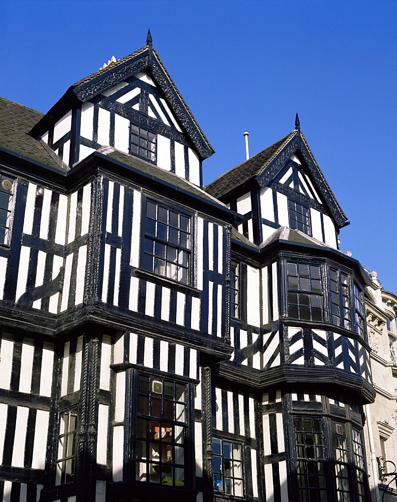 Elizabethan timber framed building, Shrewsbury, Shropshire, England, United Kingdom, Europe