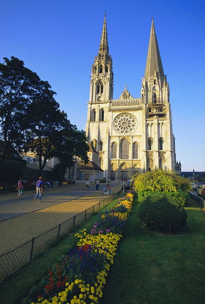 Chartres Cathedral, UNESCO World Heritage Site, Chartres, Centre, France, Europe