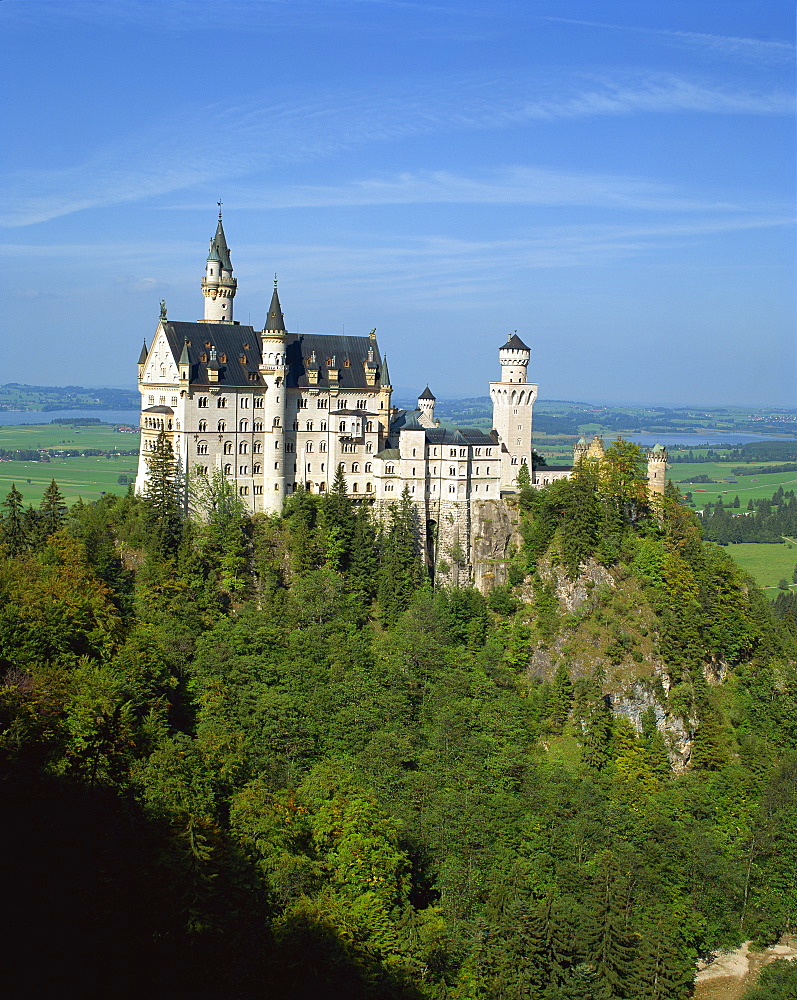 Neuschwanstein Castle, Bavaria, Germany, Europe