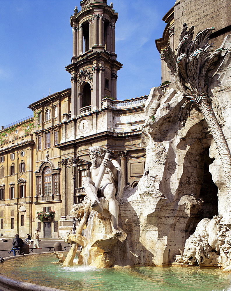 Piazza Navona, Rome, Lazio, Italy, Europe