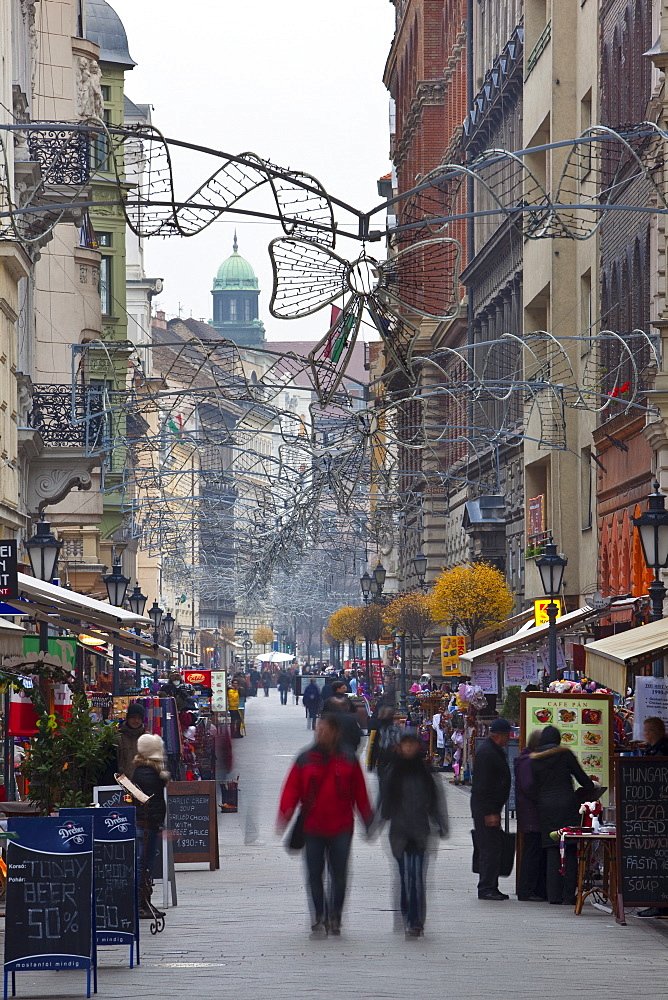 Vaci Utca, Budapest, Hungary, Europe