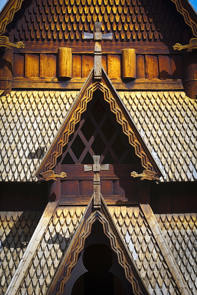 Gol Stave Church, Norwegian Folk Museum, Bygdoy Peninsula, Oslo, Norway, Scandinavia, Europe 