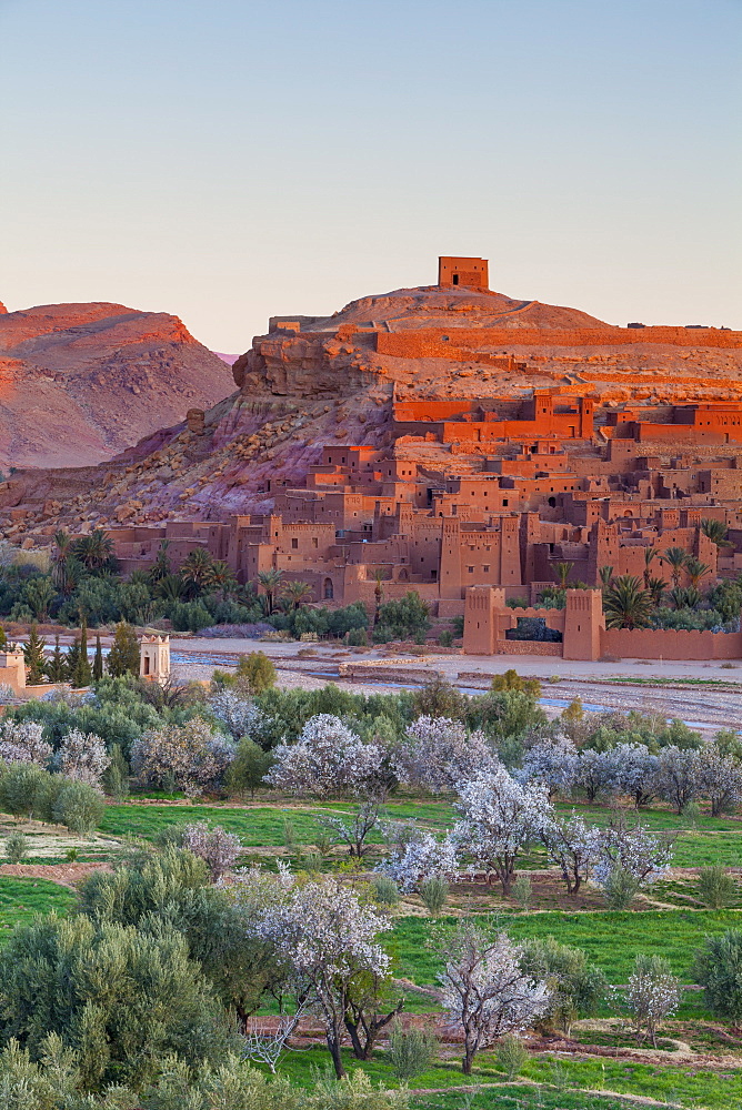 Ait Benhaddou, UNESCO World Heritage Site, Atlas Mountains, Morocco, North Africa, Africa