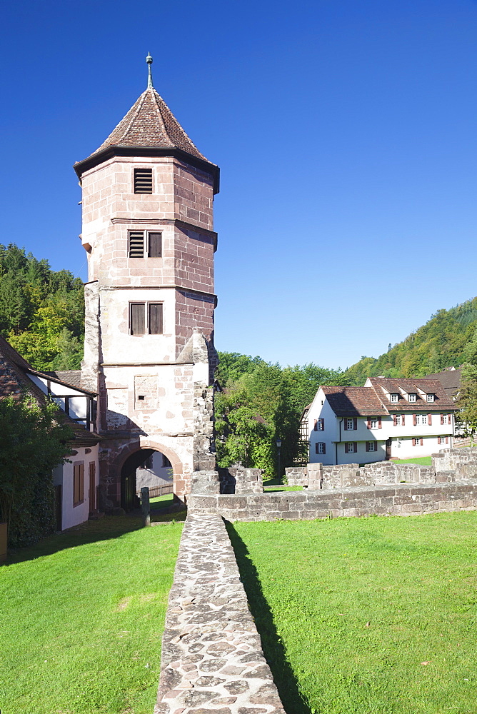 Hirsau Abbey, monastery ruins, Black Forest, Baden Wurttemberg, Germany, Europe