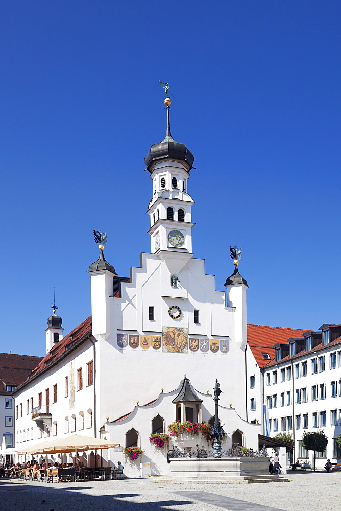 Town Hall, Kempten, Schwaben, Bavaria, Germany, Europe