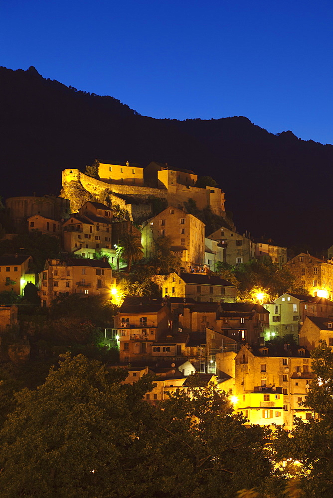 Citadel, Corte, Corsica, France, Mediterranean, Europe 