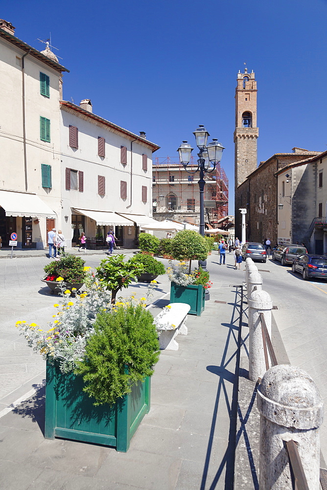 Montalcino, Val d'Orcia (Orcia Valley), Siena Province, Tuscany, Italy, Europe