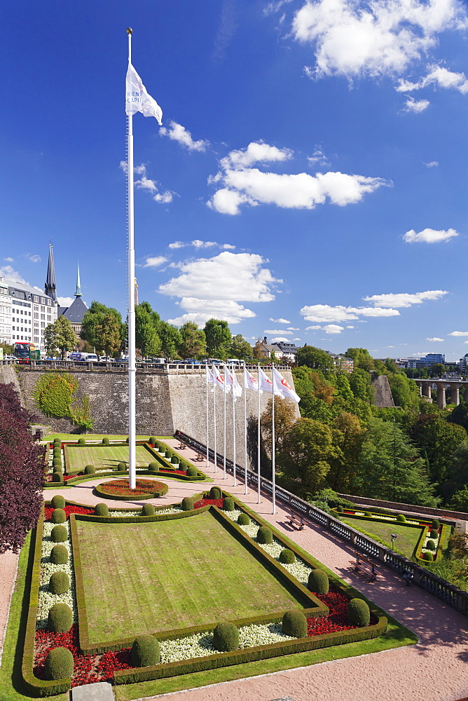 Place de la Constitution, Luxembourg City, Grand Duchy of Luxembourg, Europe