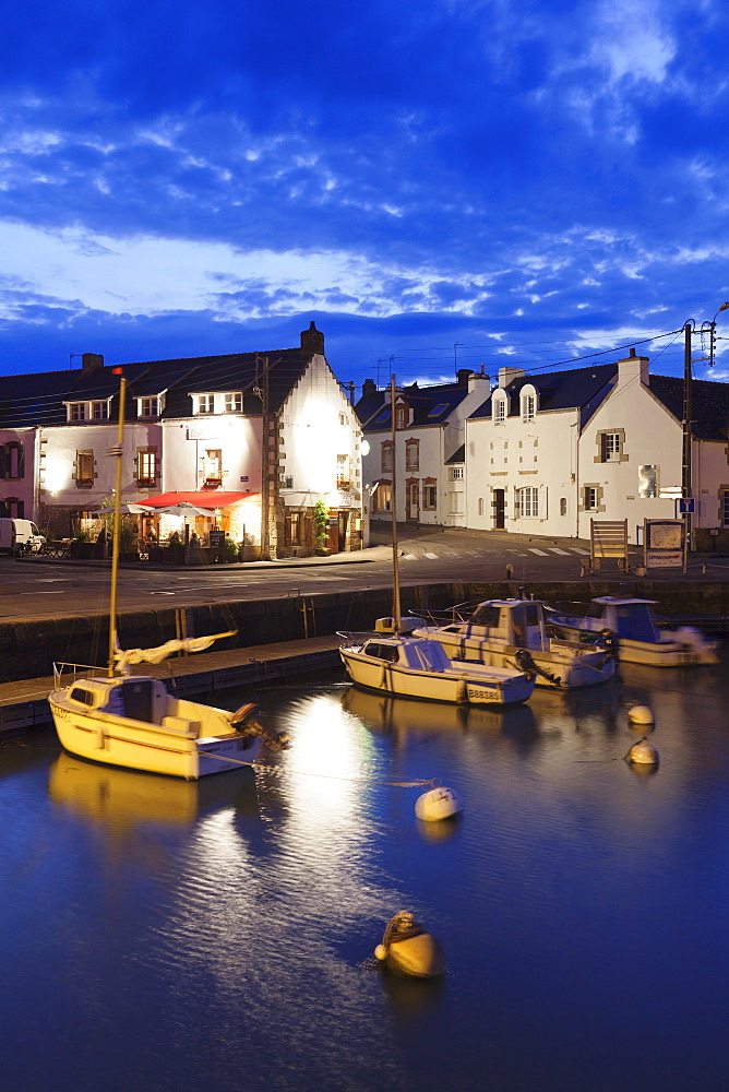 Old fishery port, Port Haliguen, Quiberon, Cote de Morbihan, Brittany, France, Europe