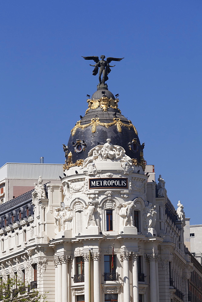 Edificio Metropolis, Architect Jules and Raymond Fevrier, Calle de Alcana, Madrid, Spain, Europe