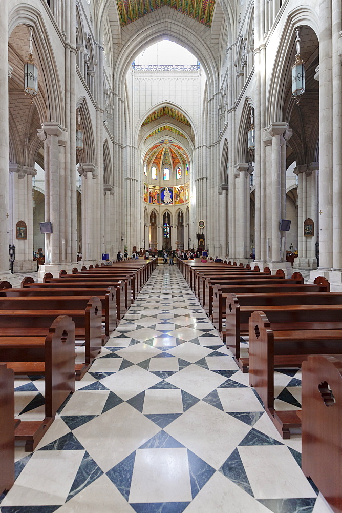 Almudena Cathetral (Santa Maria la Real de La Almudena), Madrid, Spain, Europe