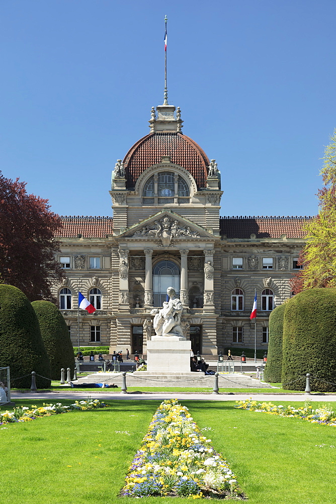 Palais du Rhin, Place de la Republique, Strasbourg, Alsace, France, Europe