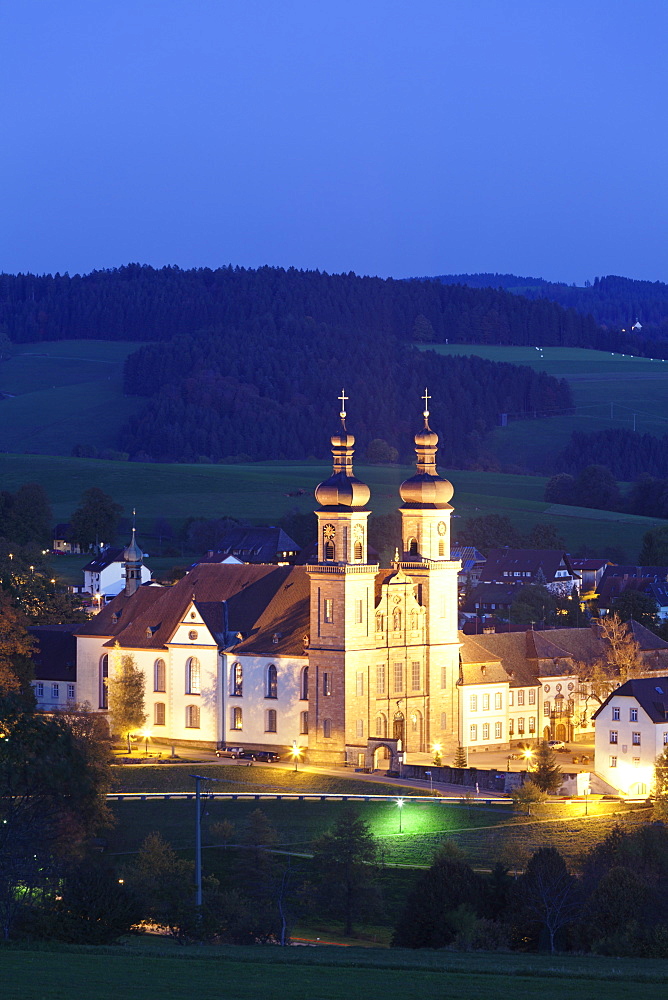 Klosterkirche, (Abbey of St. Peter), Glottertal, Schwarzwald, Baden Wurttemberg, Germany, Europe 