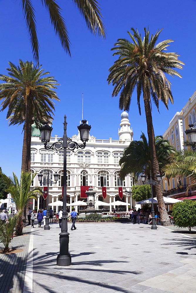 Gabinete Literario, Plaza Cairasco, Las Palmas, Gran Canaria, Canary Islands, Spain, Europe