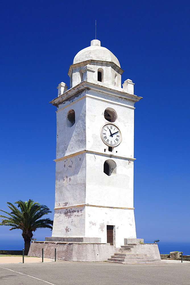 Bell tower, Canari, Corsica, France, Mediterranean, Europe 