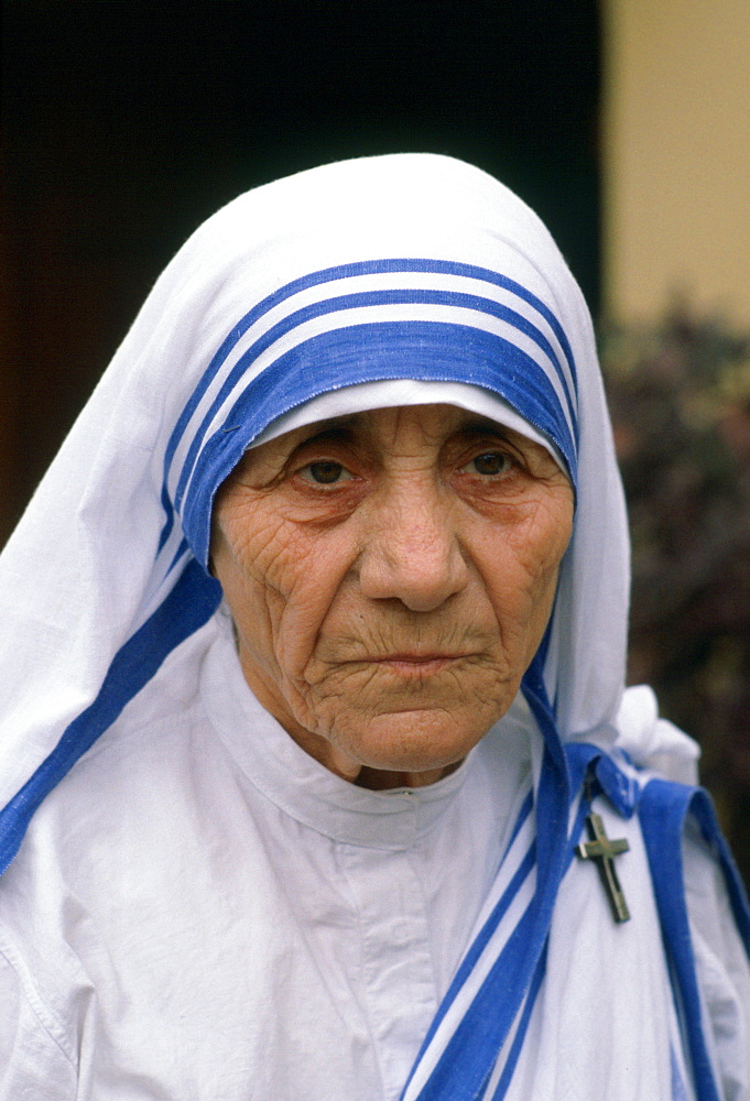 Mother Teresa of Calcutta in India