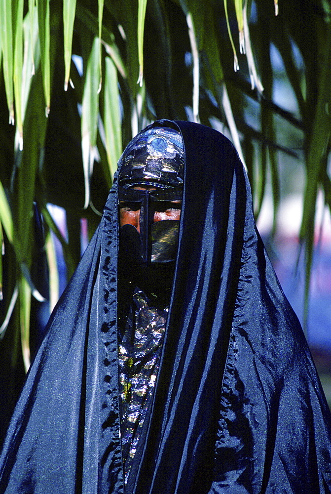 Bedouin woman, Abu Dhabi.