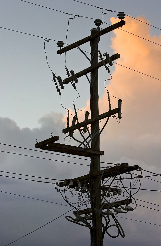 Electricity pylon, Queensland, Australia