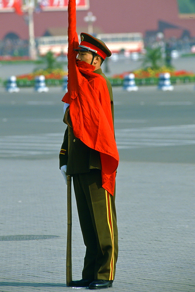 Honorary Guard of the Chinese army, Peking, China