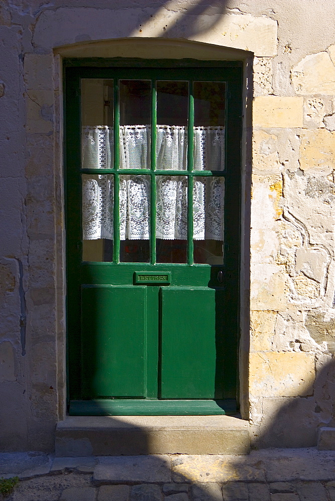 Traditional door, Ile De Re, France.