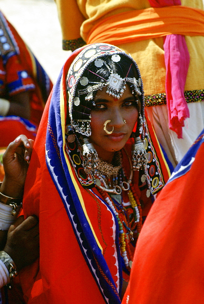 Young girl, Delhi, India.