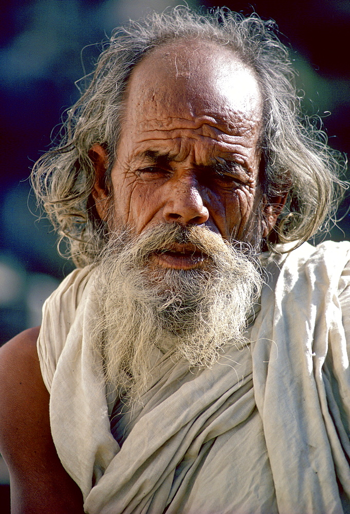 A  Holy Man, Nepal.