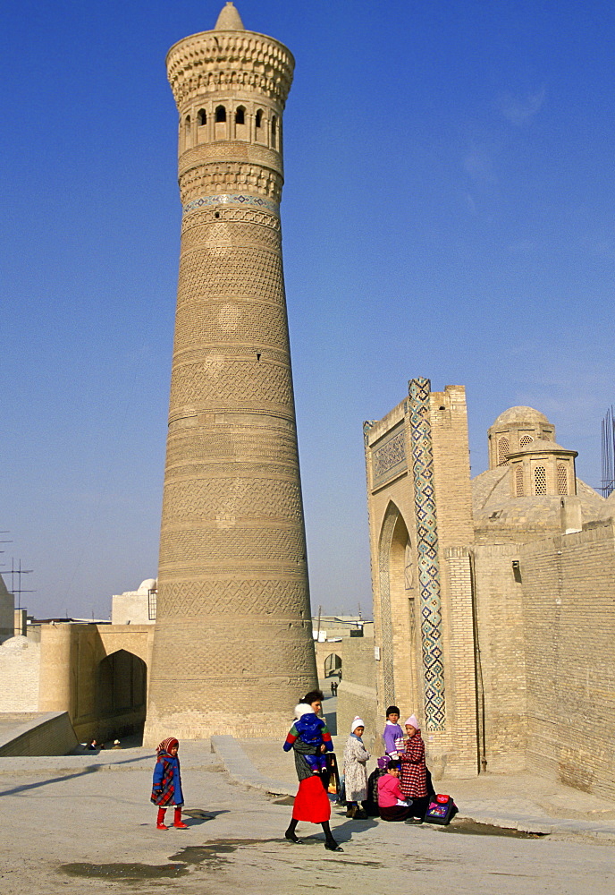 The Kalyan Minaret at Bukhara, Uzbekistan