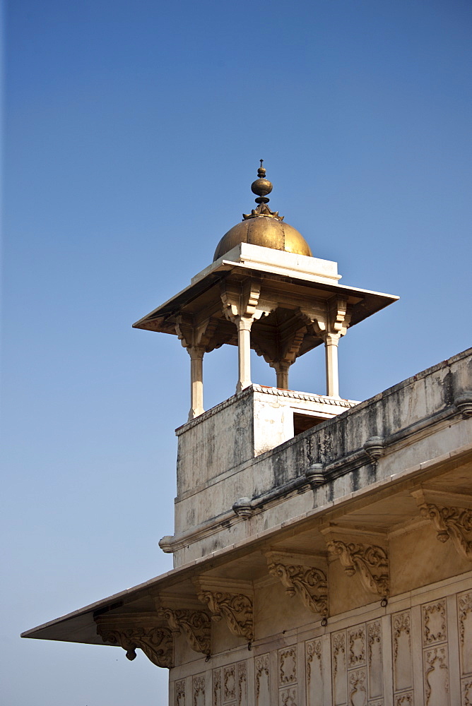 Khas Mahal Palace built 17th Century by Mughal Shah Jehan for his daughters inside Agra Fort, India