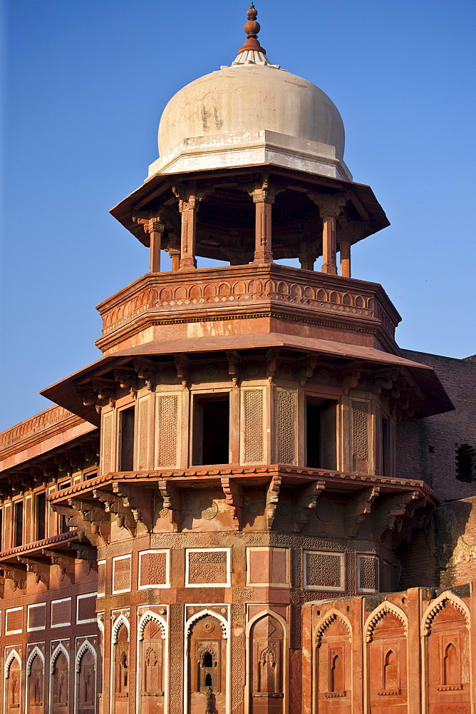 Agra Fort, 17th Century residence of Great Mughals, World Heritage Monument, India