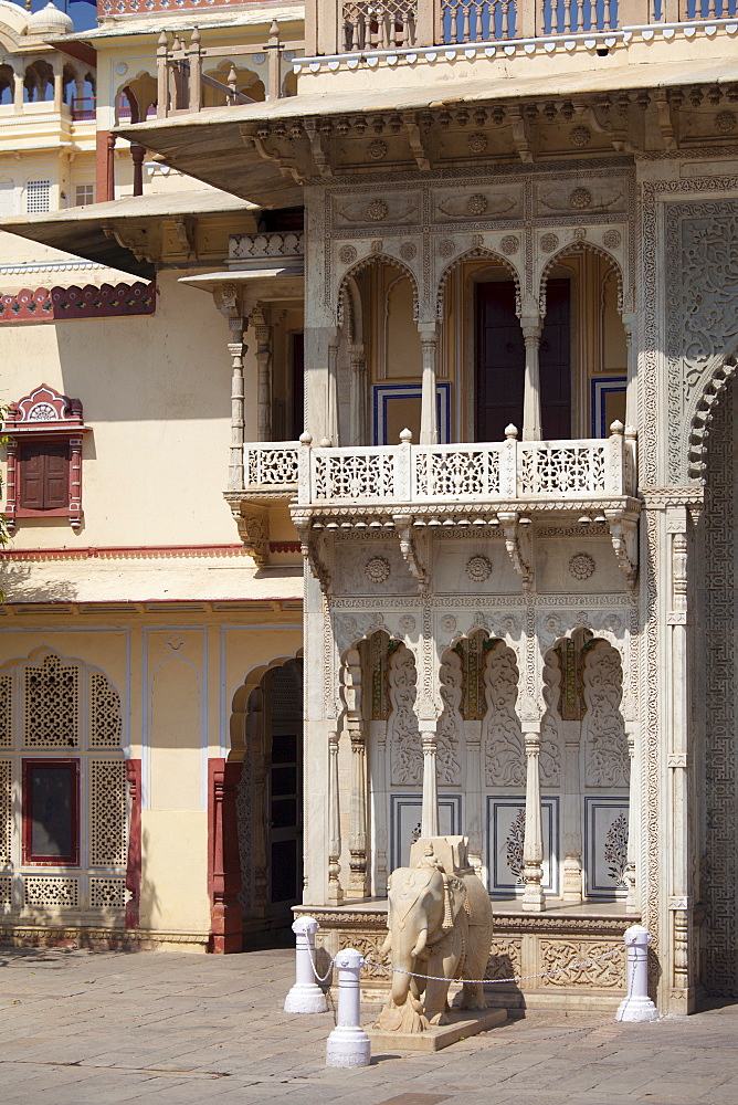 The Maharaja of Jaipur's Moon Palace in Jaipur, Rajasthan, India