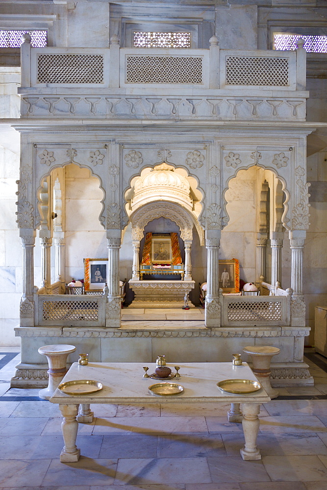 Jaswant Thada, tomb and shrine of Jaswant Singh, the Maharaja of Jodhpur Memorial, built 1906, at Jodhpur in Rajasthan, India