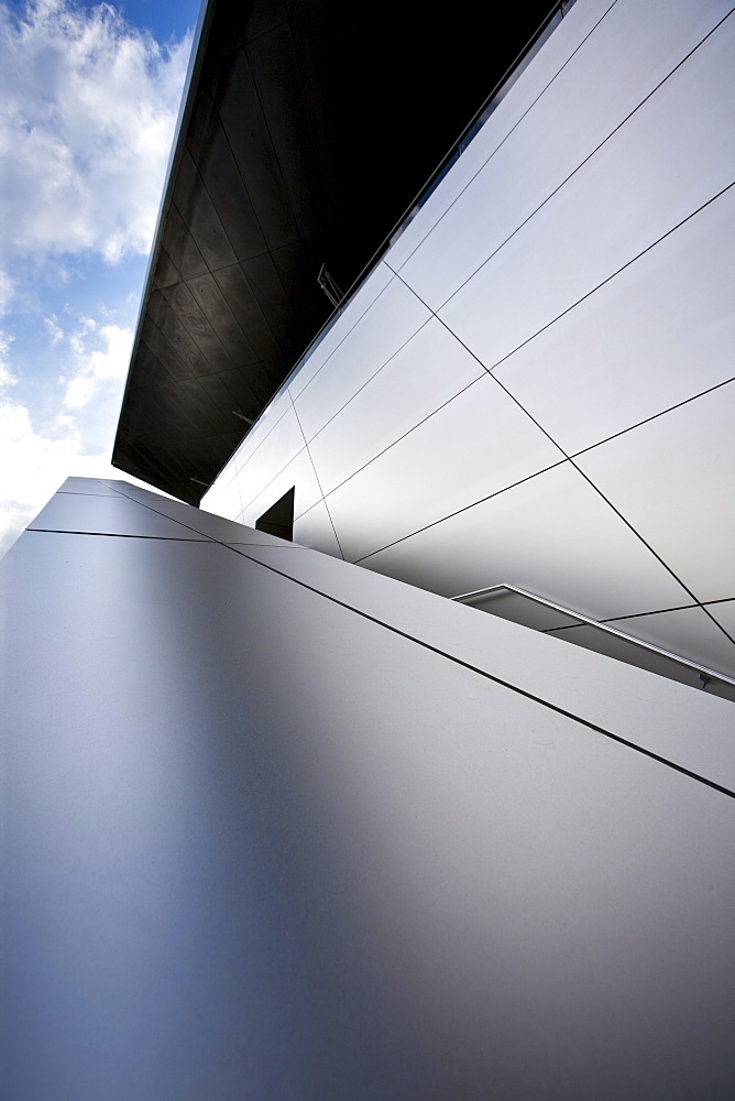 Modern architecture at the BMW Customer Collection, Showroom, Museum, Headquarters and Factory in Munich, Bavaria, Germany