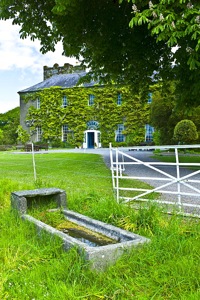 The famous Ballymaloe House Hotel and Cookery School, Shanagarry, County Cork, Ireland