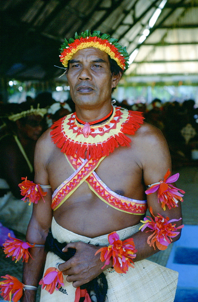 Chief on the island of Kiribati in the South Pacific