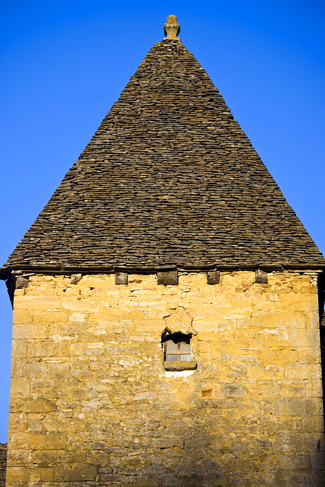 Traditional French architecture in St Genies in the Perigord region,  France