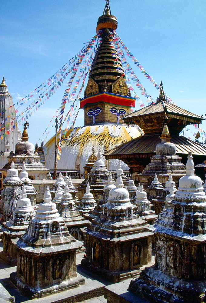 Swayambhunath Stupa, Kathmandu Valley,  Nepal