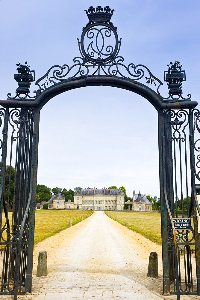 Chateau de Montgeoffroy, 18th Century manor house, by architect Jean-Benoit-Vincent Barre, near Angers, France