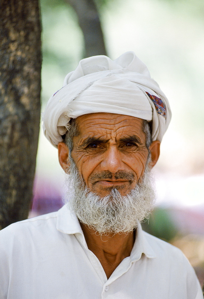 Elderly man wearing traditional clothing in Islamabad, Pakistan