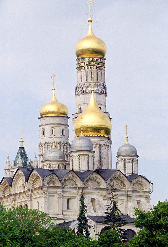 Archangel Michael Cathedral at The Kremlin, Moscow, Russia