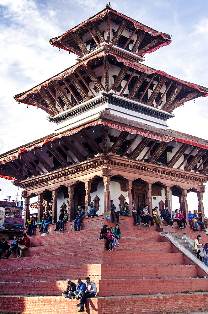 Maju Deval temple, Durbar Square, UNESCO World Heritage Site, Kathmandu, Nepal, Asia 