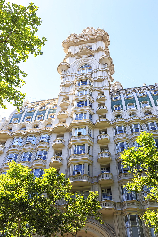 Palacio Barolo, one of Buenos Aires most beautiful buildings, Avenue de Mayo, Congreso and Tribunales, Buenos Aires, Argentina, South America