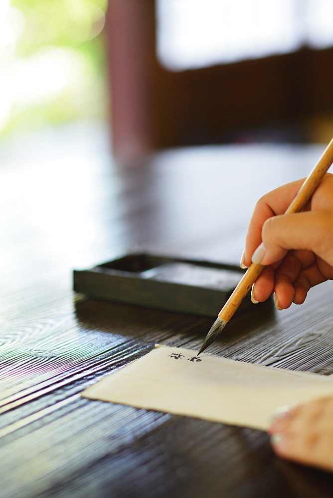 Woman Writing A Letter