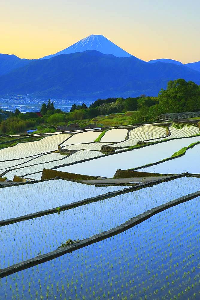 Mount Fuji from Yamanashi Prefecture, Japan