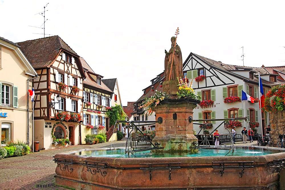 France, Alsace, Haut-Rhin, Eguisheim