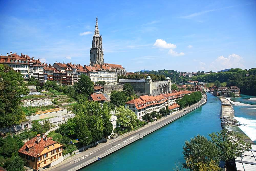 Switzerland, Canton Bern, Bern, UNESCO World Heritage Site