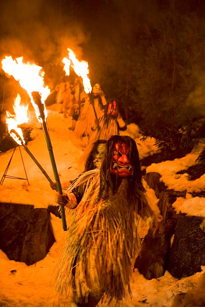 Namahagesedo Festival, Oga Peninsula, Akita