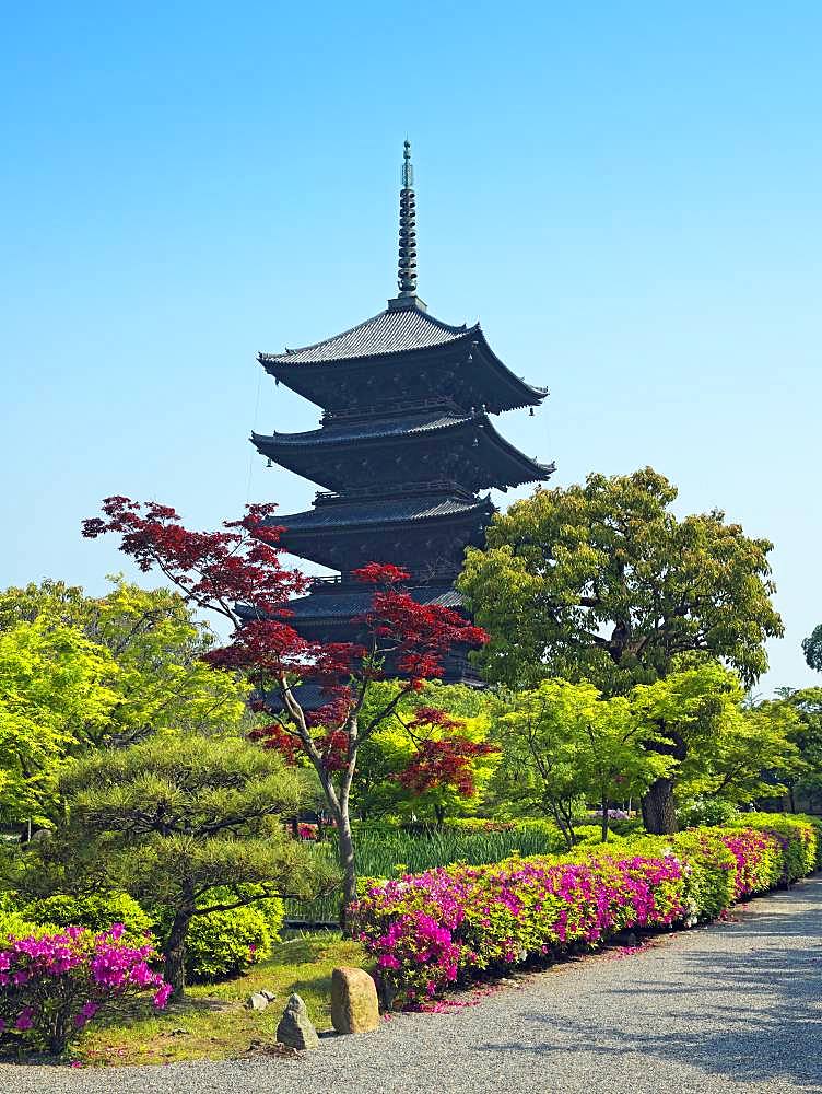 Higashi-ji, Kyoto, Japan