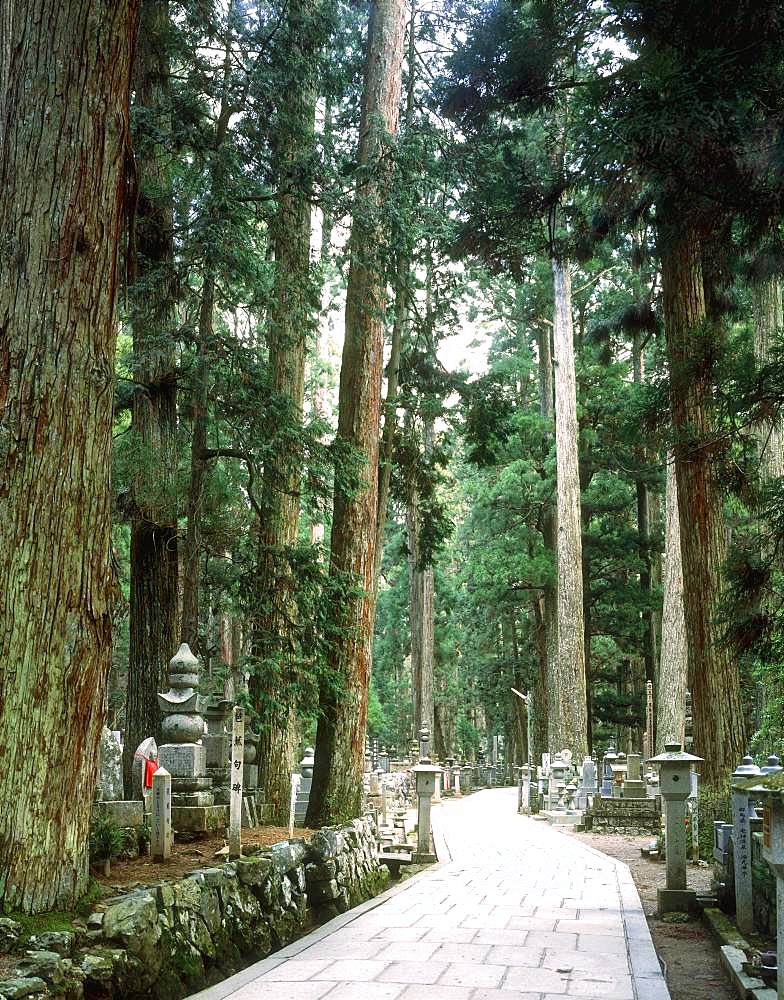 Okunoin Cemetery, Koyasan, Wakayama, Japan