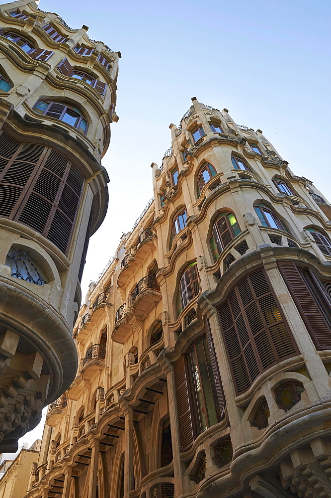 An art deco house in Palma, Majorca, Spain