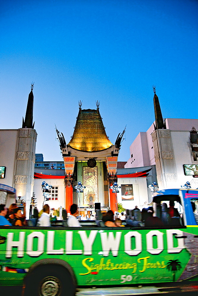 Grauman's Chinese Theatre at Los Angeles, California, USA